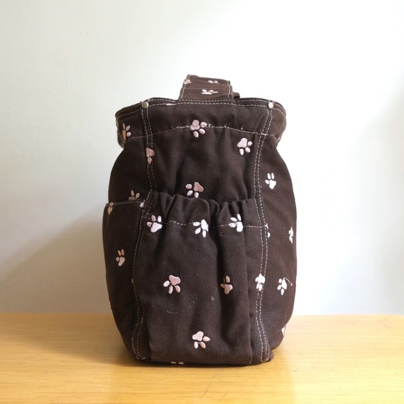 Brody Bags Brown & Pink Small Pet Carrier Bag - Picture 2 of 7